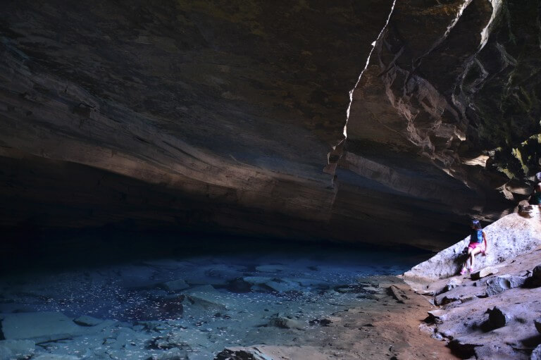 gruta azul chapada diamantina bahia