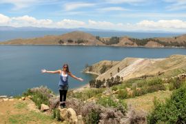 Ilha do Sol (Isla del Sol), maior ilha do Lago Titicaca, Bolívia