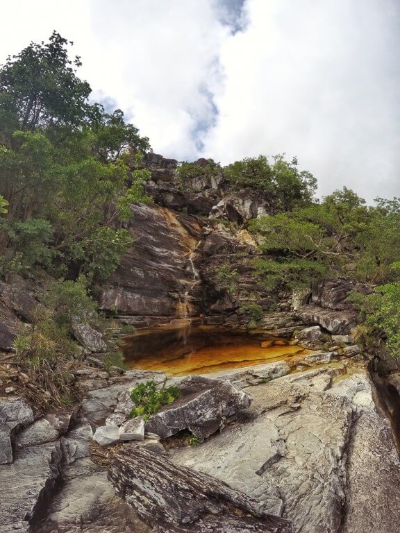A imagem contém: Cachoeira do Abismo, Chapada dos Veadeiros, Goiás