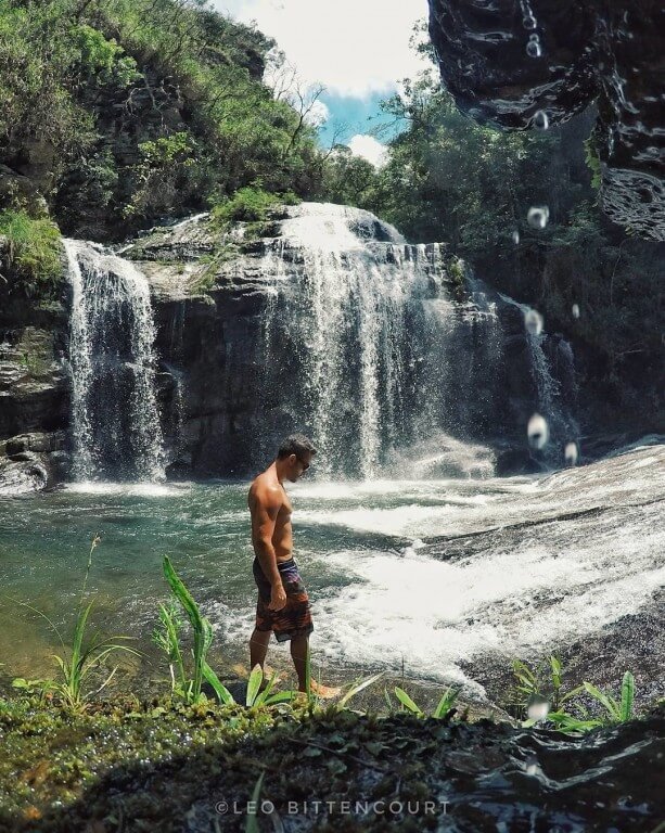 A imagem contém: Cachoeira dos Anjos, Carrancas, Minas Gerais