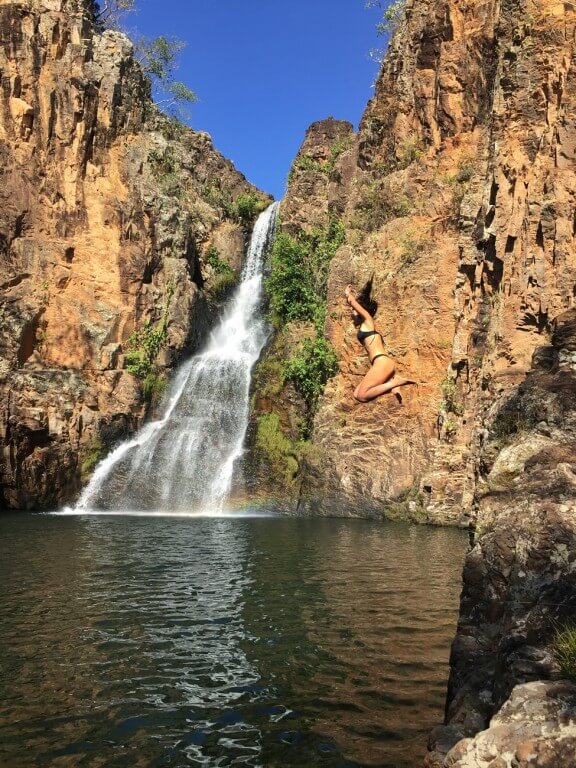 A imagem contém: Cachoeira dos Macaquinhos, Chapada dos Veadeiros, Goiás
