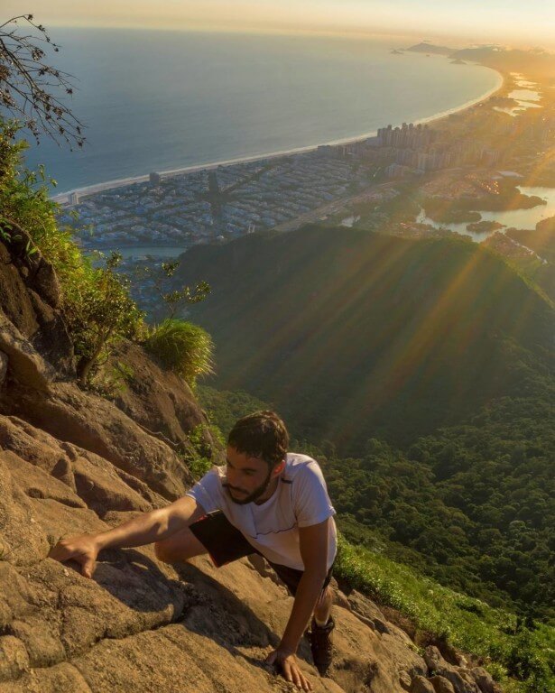A imagem contém: Carrasqueira, Pedra da Gávea, Rio de Janeiro, Parque da Tijuca