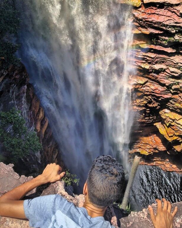 A imagem contém: Cachoeira do Buracão, Parque Nacional da Chapada Diamantina, Bahia