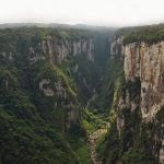 Vista superior do Cânion Itaimbezinho, Parque Nacional Aparados da Serra
