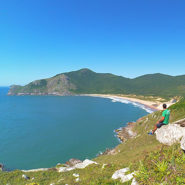 A imagem contém: Lagoinha do Leste, Florianópolis, Santa Catarina, praia