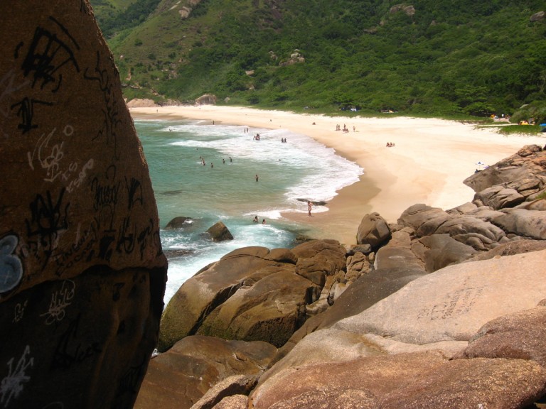 A imagem contém: Praia do Meio, Guaratiba, Rio de Janeiro