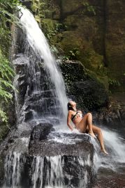 Capa do Banho refrescante na Cachoeira do Camorim, Parque da Pedra Branca - RJ