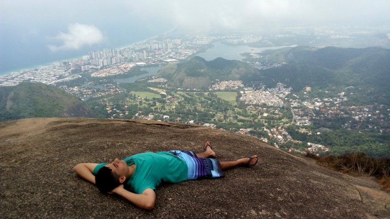 A imagem contém: Pedra Bonita, Parque Nacional da Tijuca, Rio de Janeiro