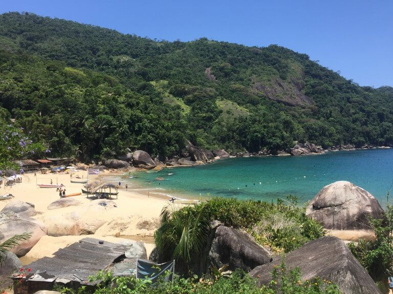 A imagem contém: Praia da Ponta Negra, Reserva da Juatinga, Paraty, Rio de Janeiro