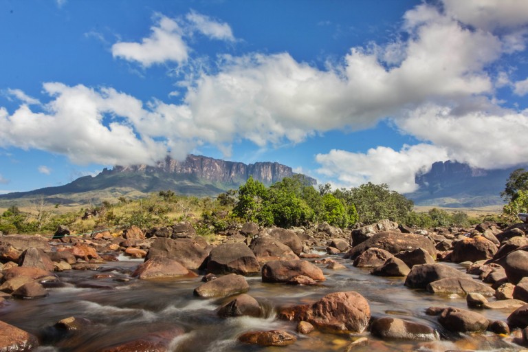 A imagem contém: Monte Roraima, Canaima, Venezuela, Bolivar