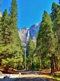 Capa do Trilha Upper Yosemite Falls, Yosemite National Park, California, Estados Unidos