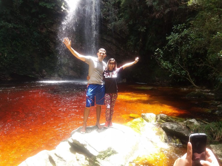 Cachoeira Vermelha, Serra do Funil, Rio Preto - MG