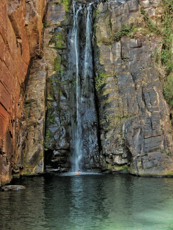 A imagem contém: Cachoeira Véu da Noiva, Serra do Cipó