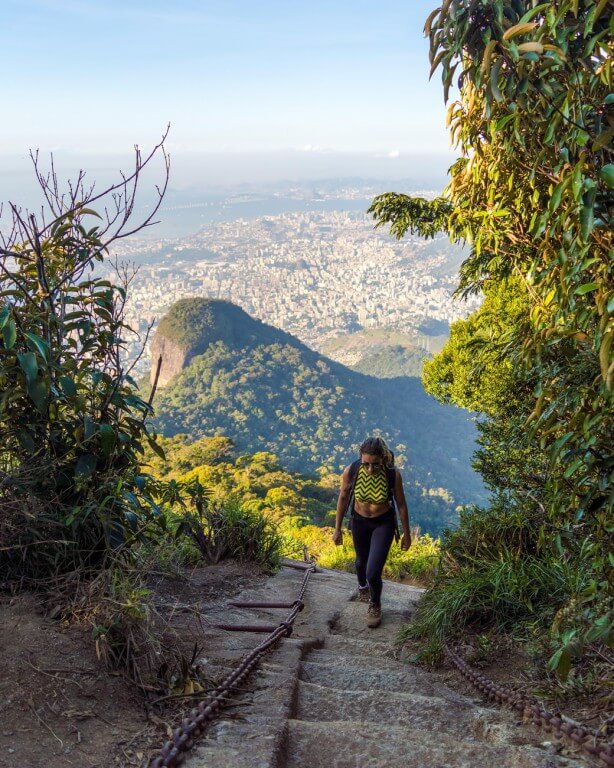 A imagem contém: Pico da Tijuca, Parque da Tijuca