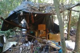 Polícia Ambiental encontra acampamento de caçadores no Parque Nacional do Iguaçu