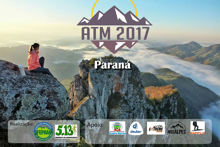 Abertura da Temporada de montanhismo e escalada no Paraná - ATM 2017