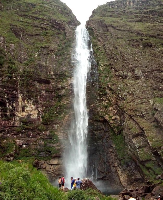 A imagem contém: Cachoeira Casca D′anta, Serra da Canastra, Minas Gerais