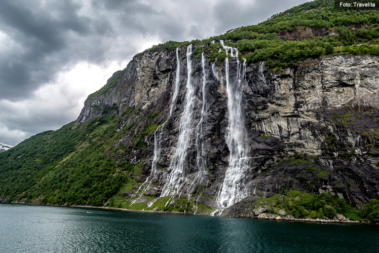 Cachoeira das Sete Irmãs, Noruega