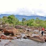 Monte Roraima, fronteira do  Brasil, Guiana e Venezuela