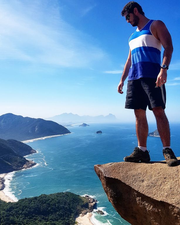 A imagem contém: Pedra do Telégrafo, Pedra Branca, Rio de Janeiro