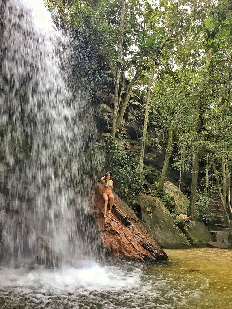 A imagem contém: Cachoeira do Relógio, Chapada dos Guimarães, Mato Grosso