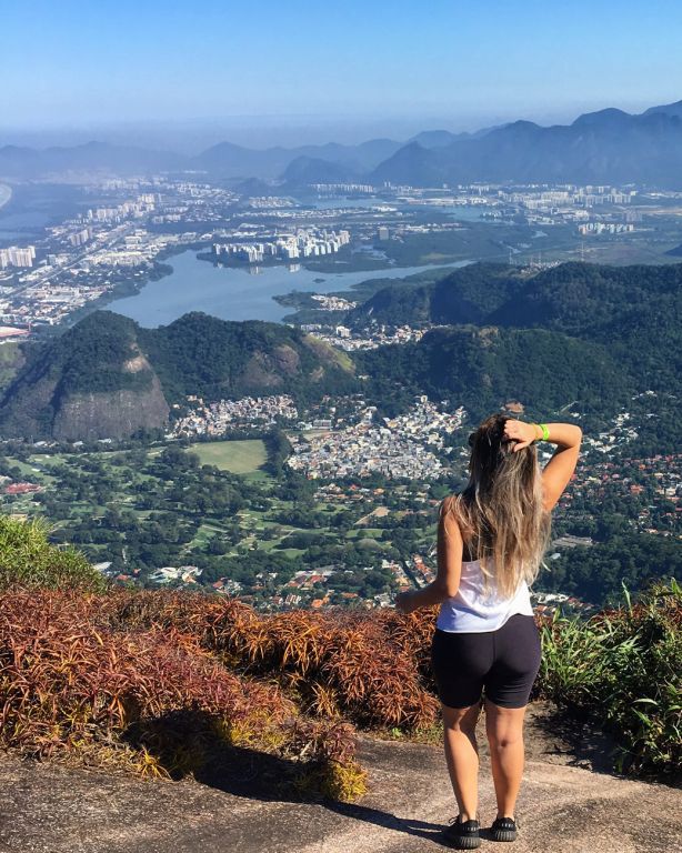 A imagem contém: Pedra Bonita, Parque Nacional da Tijuca, Rio de Janeiro