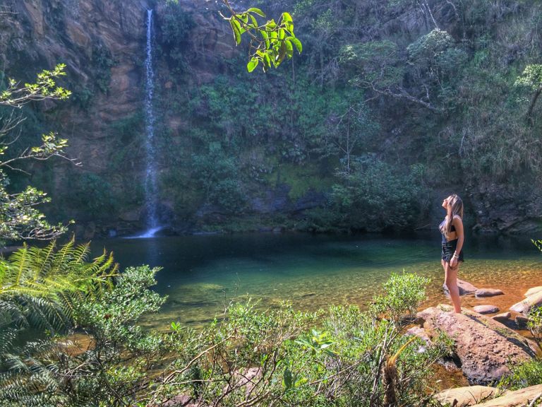 A imagem contém: Uaimii, Cachoeira do Cruzado, Itabirito, Minas Gerais