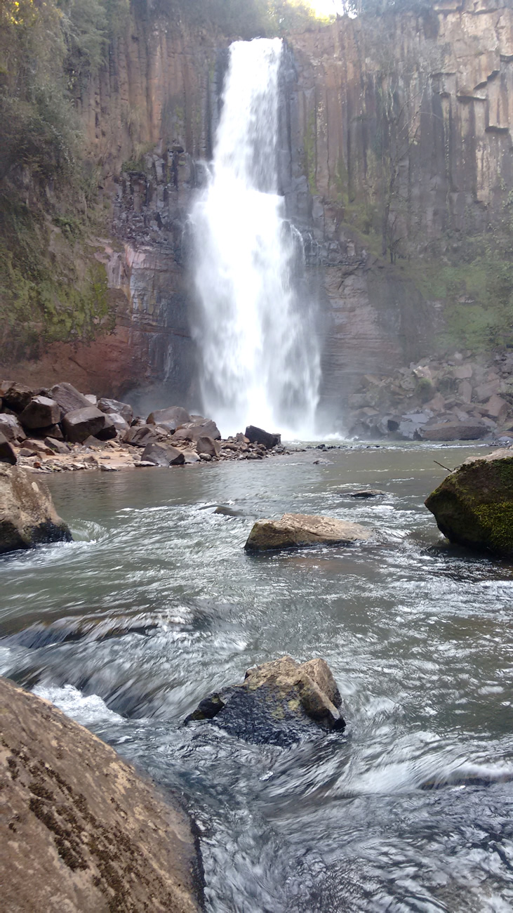 A imagem contém: Cachoeira Chicão 2, Faxinal - Paraná