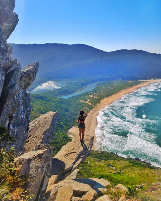A imagem contém: Morro da Coroa, Lagoinha do Leste, Florianópolis, Santa Catarina