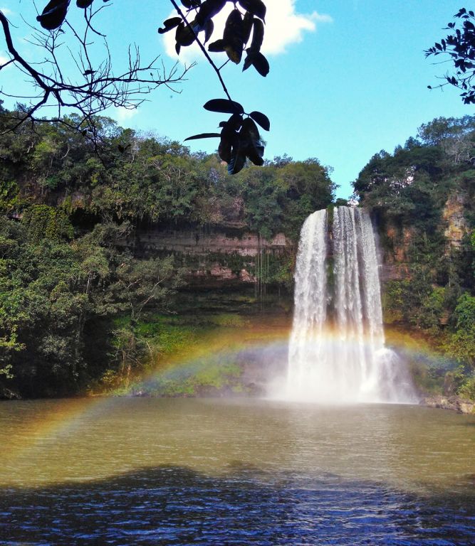 A imagem contém: Cachoeira da Abóbora, Caiapônia, Goiás