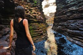 Capa do Cachoeira do Buracão, Chapada Diamantina