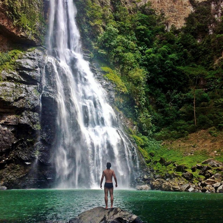 A imagem contém: Cachoeira da Água Fria, Formosa, Goiás