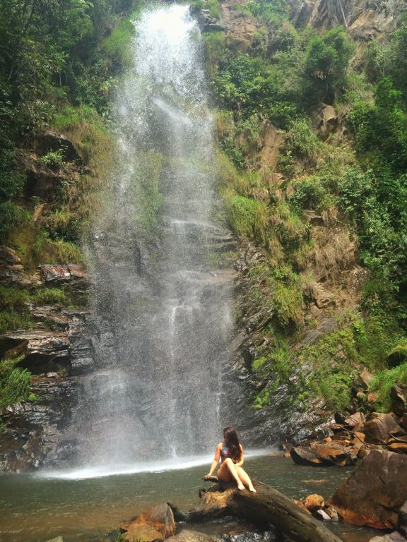 A imagem contém: Cachoeira da Quaresma, Santo Hilário, MG