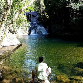 Capa do Cachoeira do Roncador, Parque Estadual do Desengano - RJ