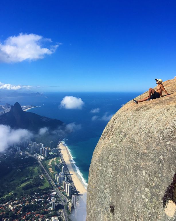 A imagem contém: Pedra da Gávea, Rio de Janeiro