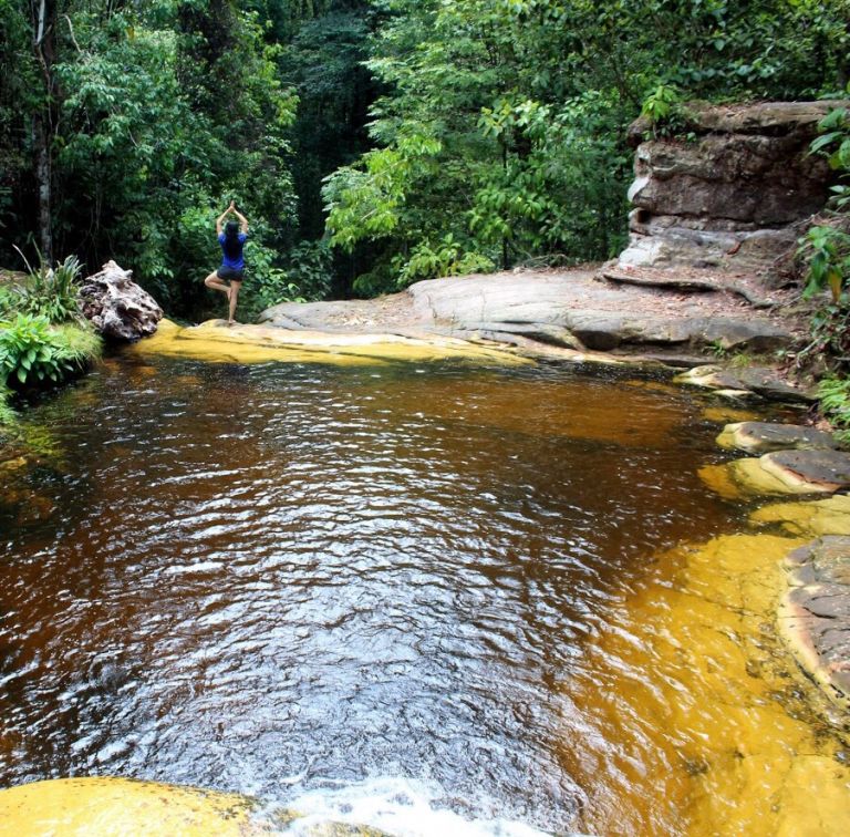 A imagem contém: Cachoeira da Sussuarana, Floresta Amazônica