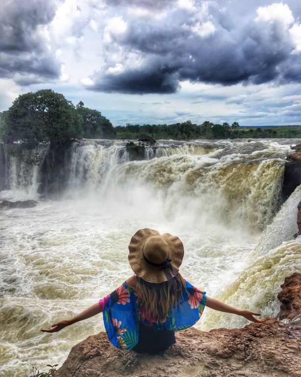 A imagem contém: Cachoeira da Velha, Jalapão, Tocantins