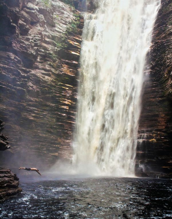 A imagem contém: Cachoeira do Buracão, Chapada Diamantina - BA