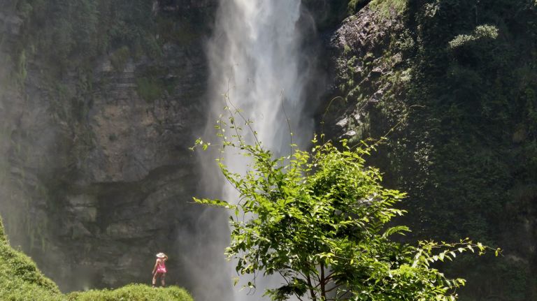 A imagem contém: Salto do Itiquira, Formosa - GO