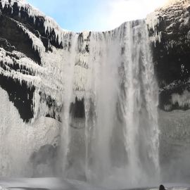 Capa do Skógafoss Waterfall, Islândia