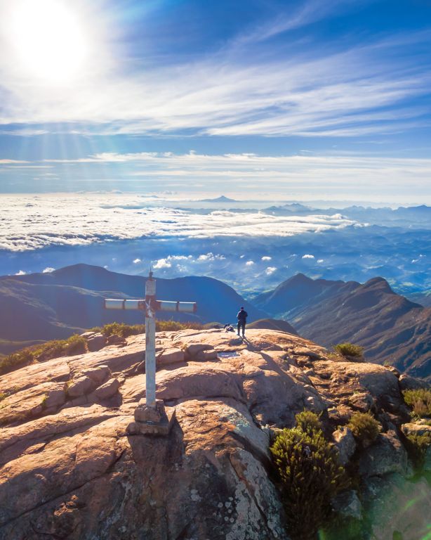 A imagem contém: Pico da Bandeira, Parque Nacional do Caparaó, Minas Gerais