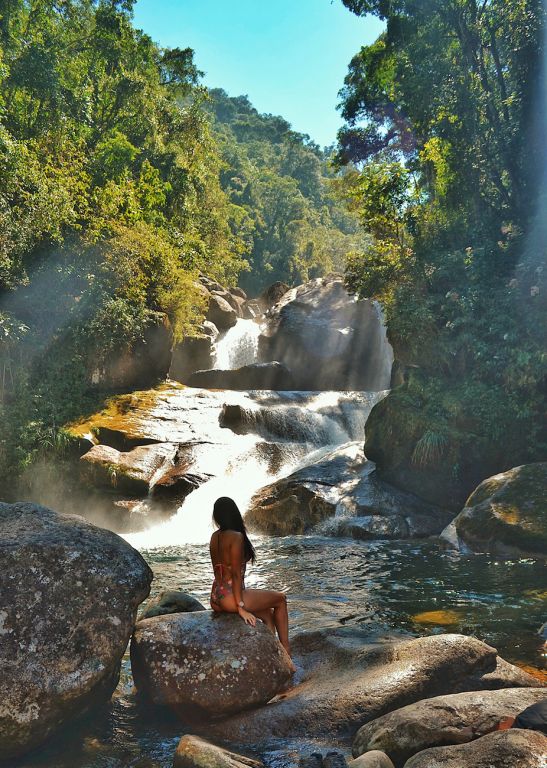 A imagem contém: Cachoeira Itaporani, Parque Nacional do Itatiaia - RJ