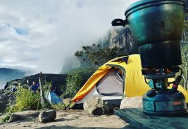 Capa do Acampando no Monte Roraima