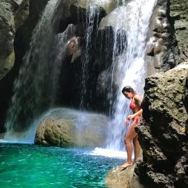 Fotos de trilhas e cachoeiras na Jamaica