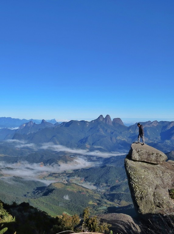 A imagem contém: Pico da Caledônia, Parque Estadual dos Três picos
