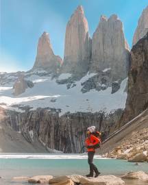 Capa do Como ir sozinha até a base das Torres del Paine / Chile