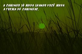 As lições se repetirão até você finalmente aprendê-las