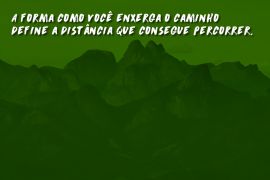 Você já olhou de verdade para quem passa por você na trilha?